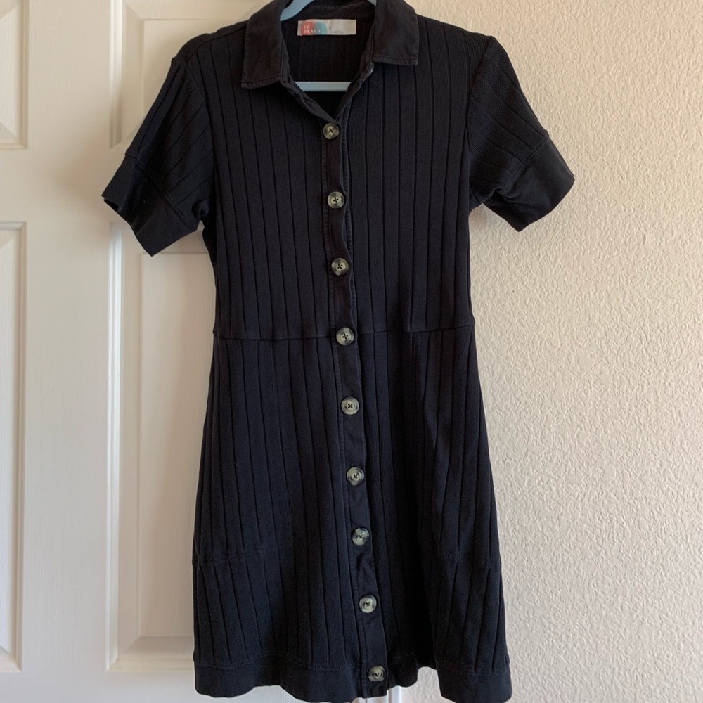 Free people collared beach dress